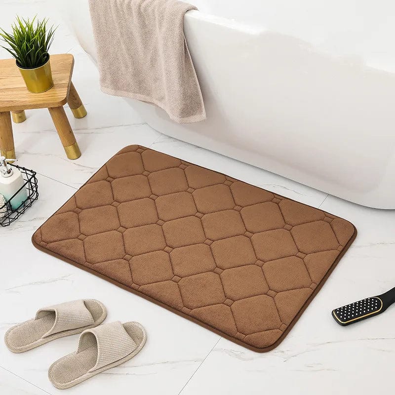 Microfiber Badmat met Geheugenschuim