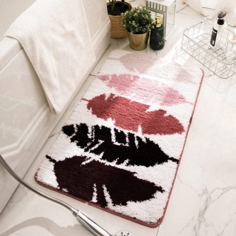 Pluizig - Luxe Badmat Pluim