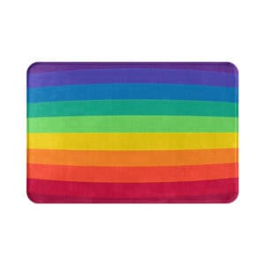 Regenboog Badmat