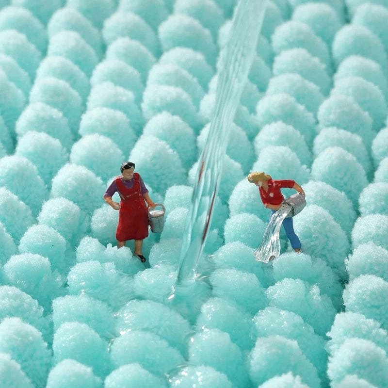 Turquoise Badmat – Stijlvolle Badkamer Tapijt